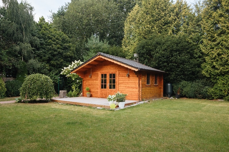 Timber outbuilding