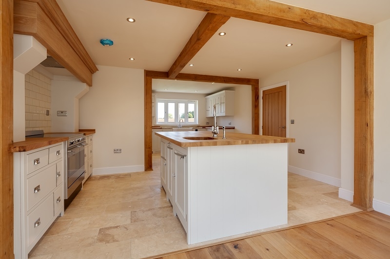 Internal oak beams